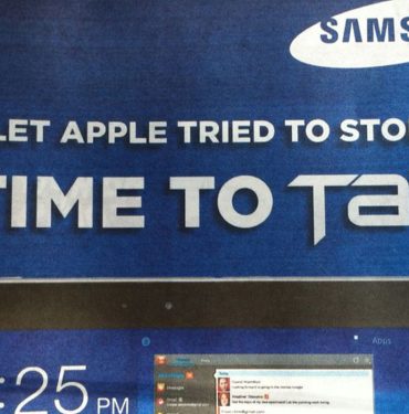 Samsung'dan Apple misillemesi! 2 Samsung'dan Apple misillemesi!