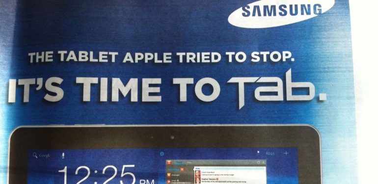 Samsung'dan Apple misillemesi! 6 Samsung'dan Apple misillemesi!