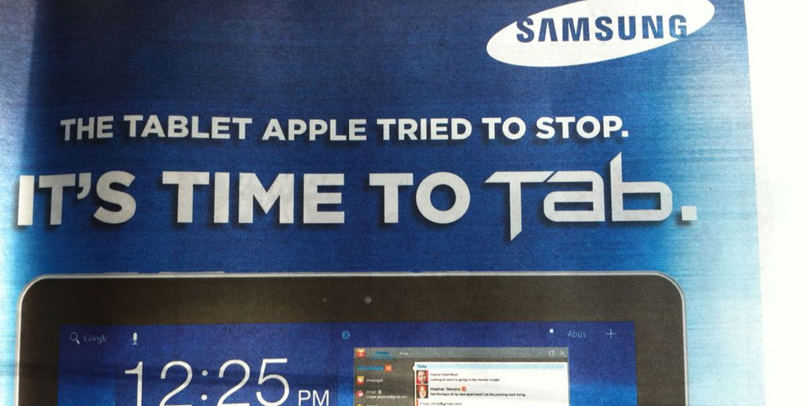 Samsung'dan Apple misillemesi! 2 Samsung'dan Apple misillemesi!