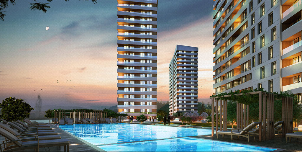 Mirage Rezidans, Sur Yapı