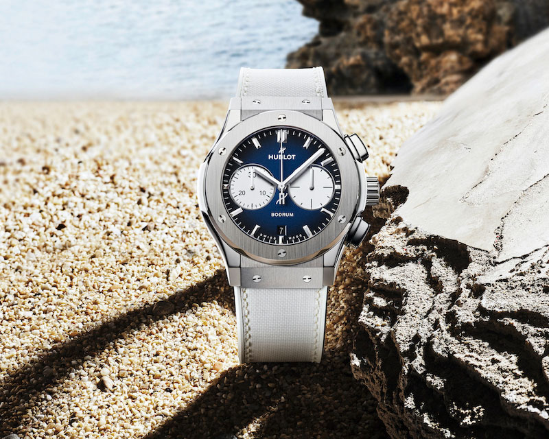 Hublot’un Bodrum Yalıkavak Marina Butiği için tasarladığı saati Ferit Şahenk tanıttı 2 Hublot Classic Fusion Chronograph Boutique Bodrum