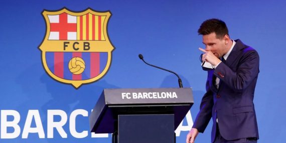 Lionel Messi’nin gözyaşlarını sildiği peçete 1 milyon dolar