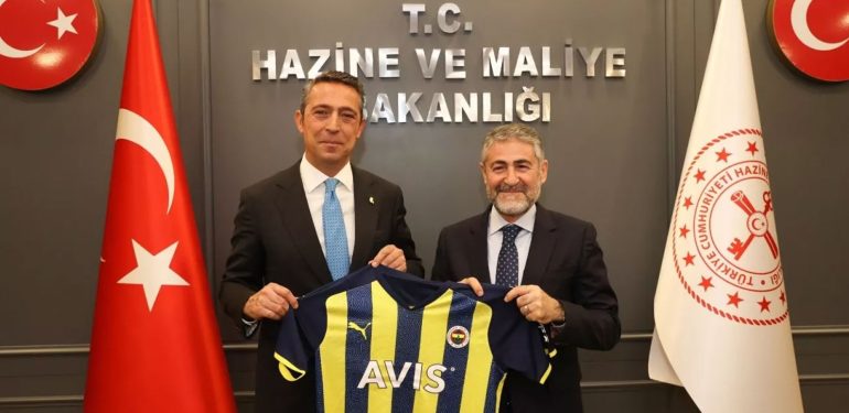Ali Koç, Bakan Nebati ile görüştü 1 ali-koc-bakan-nebati-ile-gorustu