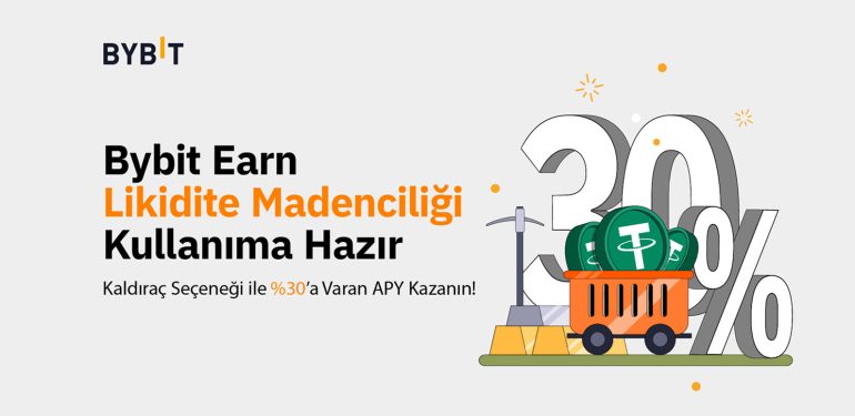 Bybit, yeni likidite madenciliği havuzlarında yüzde 30’a varan APY sunuyor 1 Bybit, yeni likidite madenciliği havuzlarında yüzde 30’a varan APY sunuyor