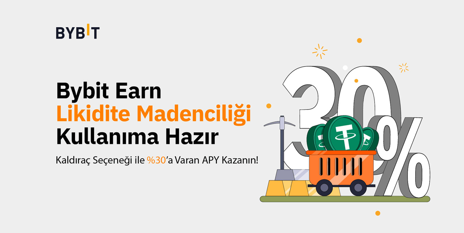 Bybit, yeni likidite madenciliği havuzlarında yüzde 30’a varan APY sunuyor 2 Bybit, yeni likidite madenciliği havuzlarında yüzde 30’a varan APY sunuyor