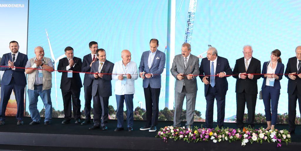 Sanko Enerji, dört yeni rüzgar enerjisi santralinin açılışını yaptı