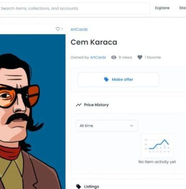 “Open Sea”de satılan Cem Karaca’nın NFT portresine ihtiyati tedbir