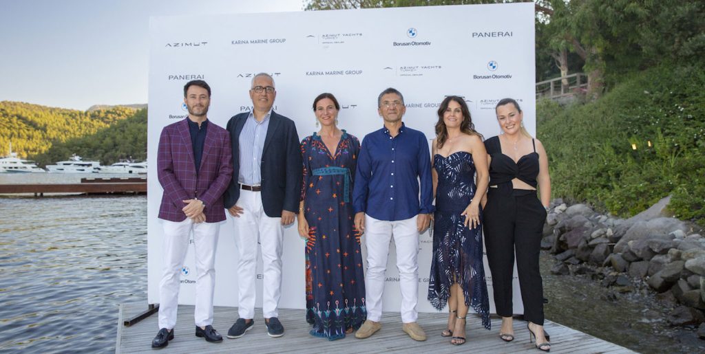 Azimut Yachts özel tekne koleksiyonunu Villa Maçakızı’nda tanıttı