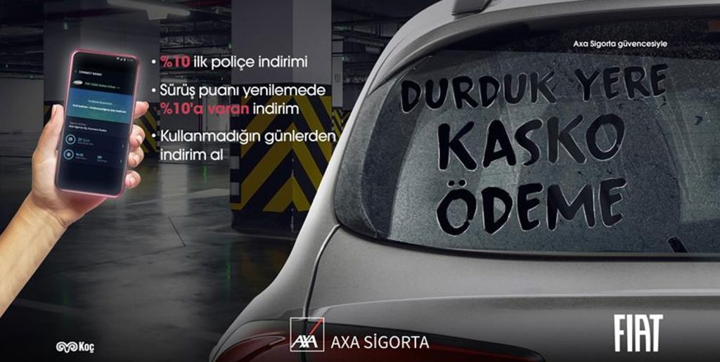 Fiat, AXA Sigorta iş birliği ile kasko uygulamaları genişletiliyor