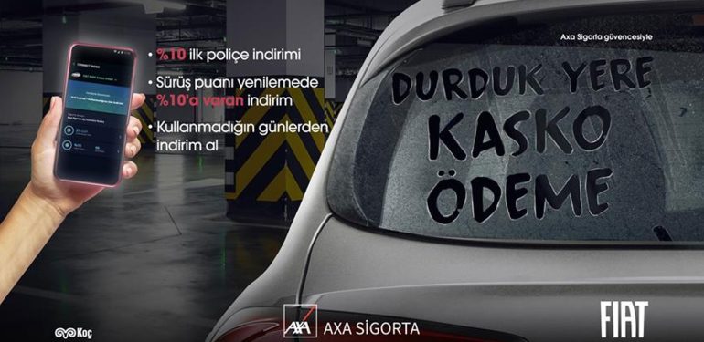Fiat, AXA Sigorta iş birliği ile kasko uygulamaları genişletiliyor 1 Fiat, AXA Sigorta iş birliği ile kasko uygulamaları genişletiliyor