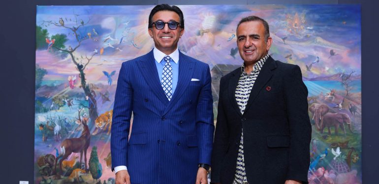 İsmail Acar’ın “Nuh” isimli NFT eseri İshak Paşa Sarayı’nda sanatserverlerle buluştu