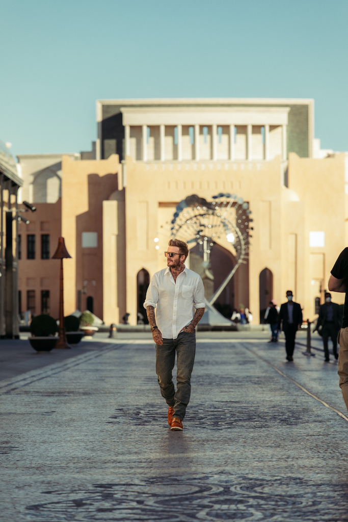 David Beckham, Katar Turizm’in yüzü oldu 2 David Beckham