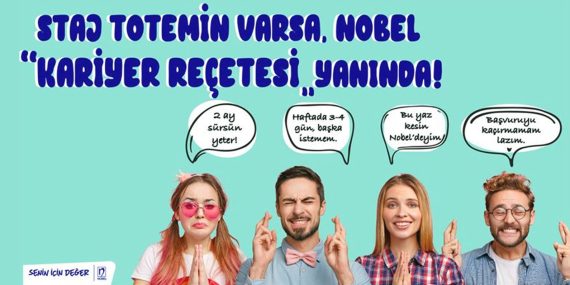 Nobel İlaç’tan gençlere özel fırsat: “Kariyer Reçetesi”