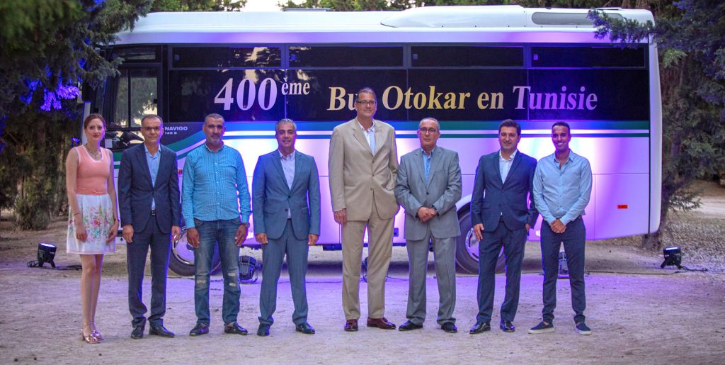 Otokar'dan Tunus’a 400’üncü araç teslimi
