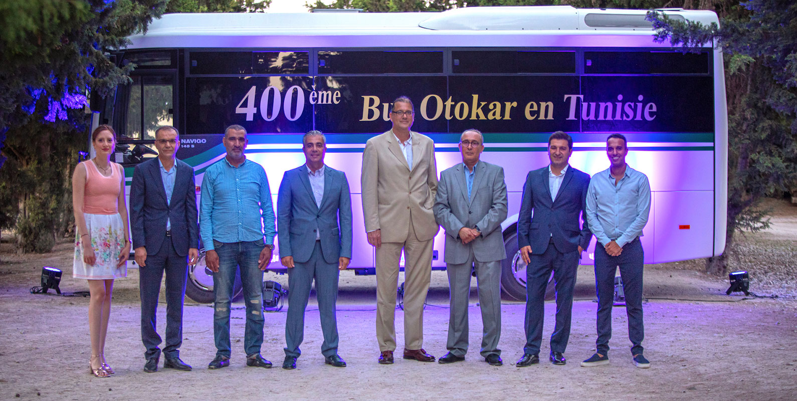 Otokar'dan Tunus’a 400’üncü araç teslimi 