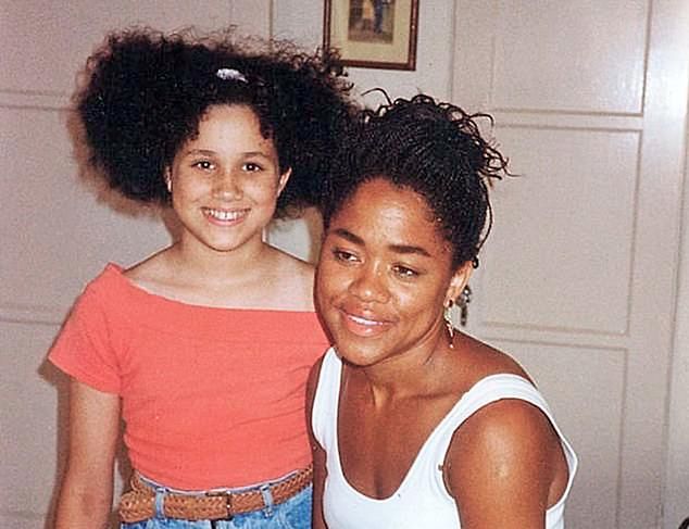 Meghan Markle, ''Küçükken çirkin ördek yavrusuydum'' 4 Meghan Markle, Doria Ragland