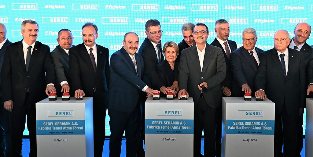 Serel Seramik A.Ş temel atma töreni