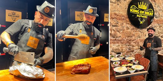 King of Meat by Faruk İstanbul Beyoğlu’nda hizmete açıldı