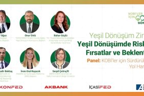 KOBİ’lerin Yeşil Dönüşümündeki Yol Haritası Masaya Yatırılacak 2 TÜRKONFED - Kobilerin Yeşil Dönüşümü Konferansı