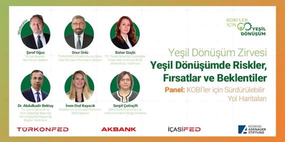 KOBİ’lerin Yeşil Dönüşümündeki Yol Haritası Masaya Yatırılacak