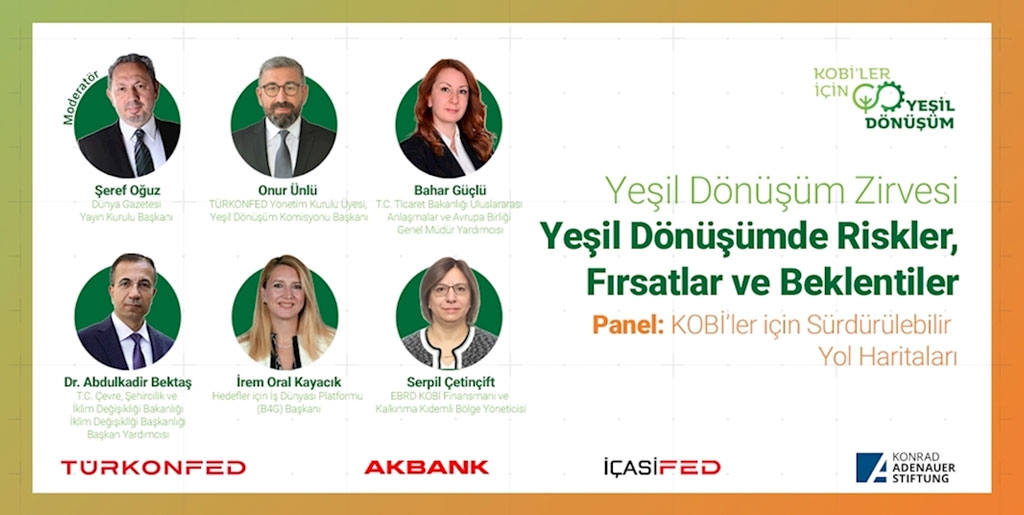 TÜRKONFED - Kobilerin Yeşil Dönüşümü Konferansı