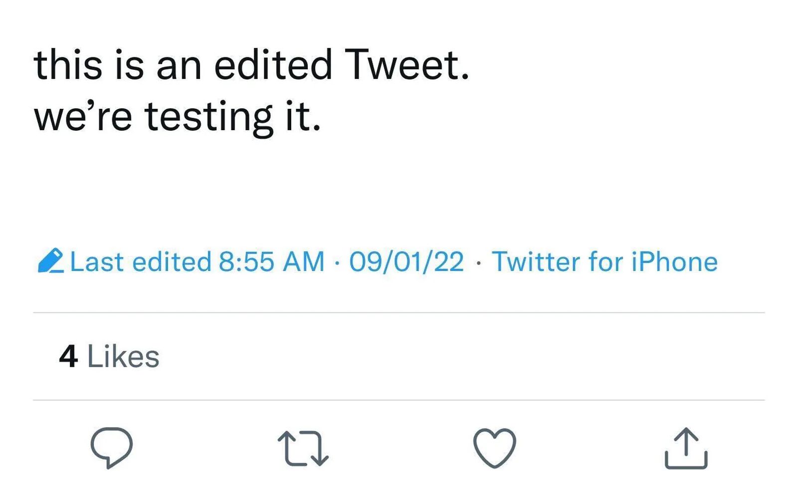 Twitter düzenle özelliğini test ediyor 1 Twitter Düzenle Tuşunu Test Ediyor