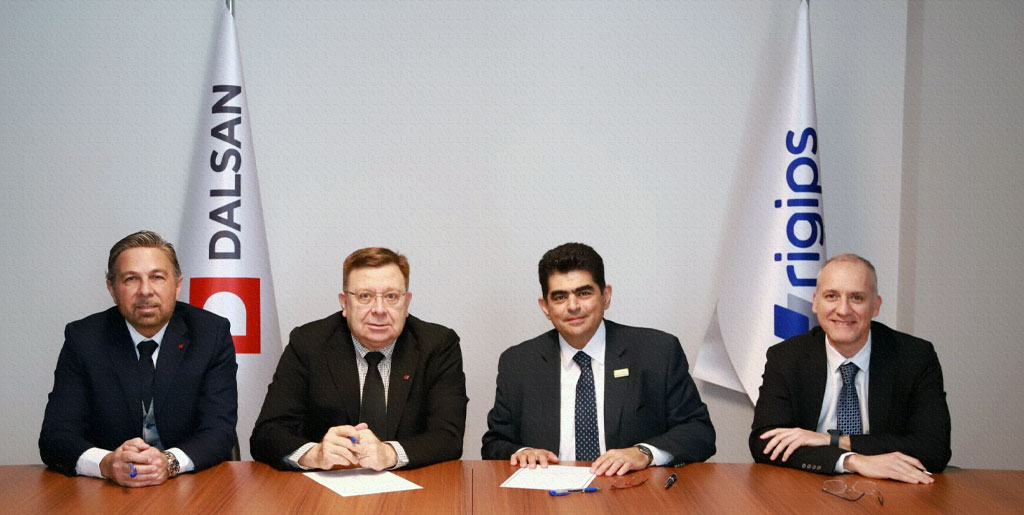 Saint-Gobain Rigips Alçı ve Dalsan Alçı imza töreni