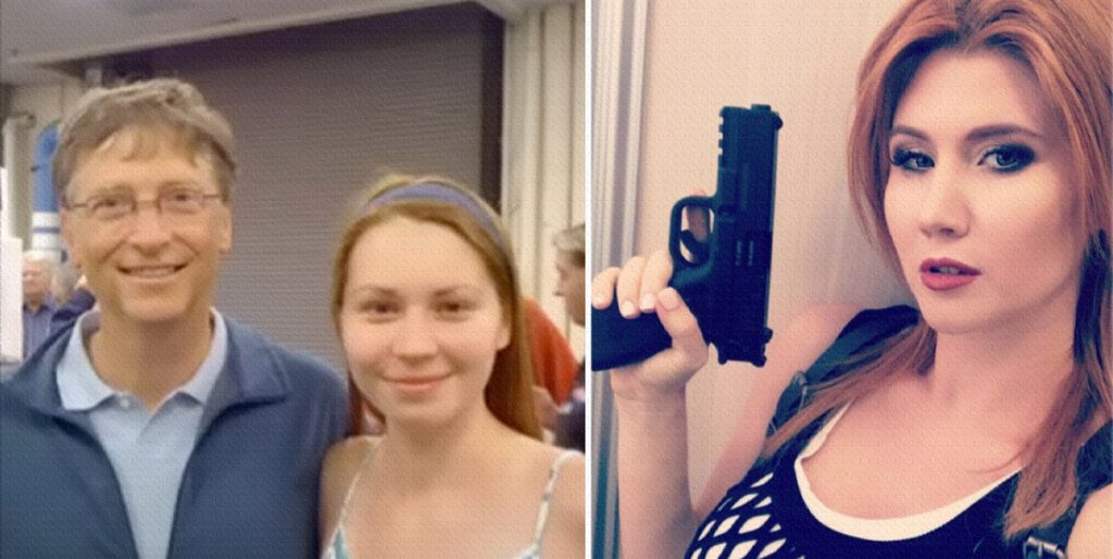 Bill Gates, Mila Antonova, Anna Chapman