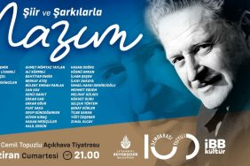 Nâzım Hikmet Anma Gecesi, İstanbul'un Simgesel Sahnesi Harbiye Açıkhava'da 6 Nâzım Hikmet Anma Gecesi