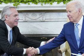 Alberto Ángel Fernández ve Joe Biden