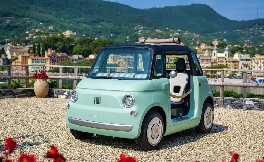 Fiat'tan Elektrikli Araç Sektörüne Bomba Giriş: Yeni Model Fiat Topolino 1 Fiat Topolino Dış Görünüm