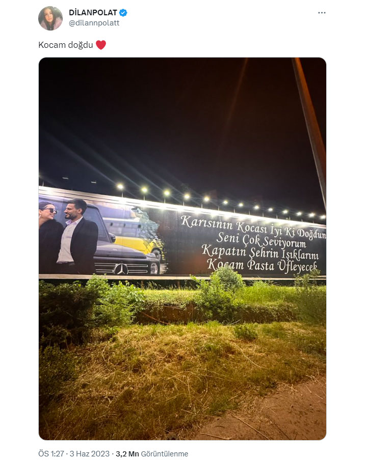 Sosyal Medya Fenomeni Dilan Polat'tan Kocasına Şaşırtıcı Doğum Günü Sürprizi! 1 Dilan Polat, Kocam Doğdu Doğumgünü Süprizi
