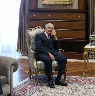 Cumhurbaşkanı Recep Tayyip Erdoğan, Koç Ailesini Kabul Etti 3 Ali Koç, Rahmi Koç, Recep tayyip Erdoğan