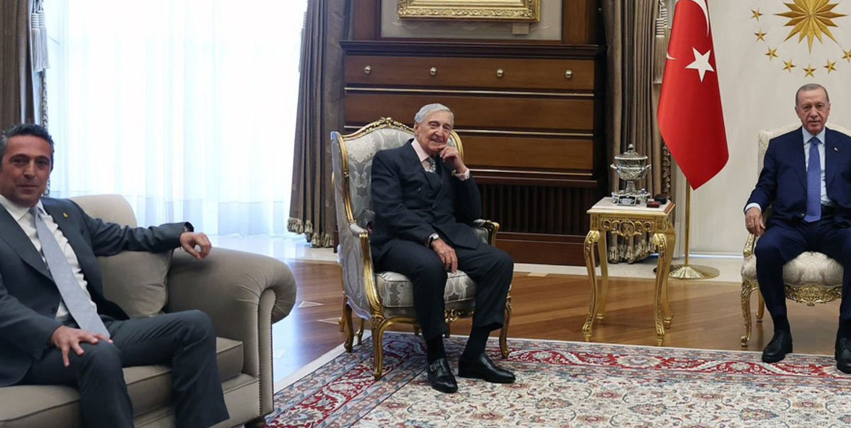 Cumhurbaşkanı Recep Tayyip Erdoğan, Koç Ailesini Kabul Etti 2 Ali Koç, Rahmi Koç, Recep tayyip Erdoğan