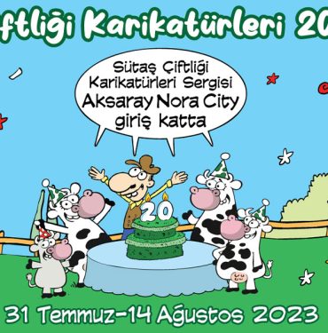 Sütaş Çiftliği Karikatür Sergisi, Aksaray Nora City AVM'de Karikatürseverlerle Buluşuyor 4 Sütaş Çiftliği Karikatür Sergisi