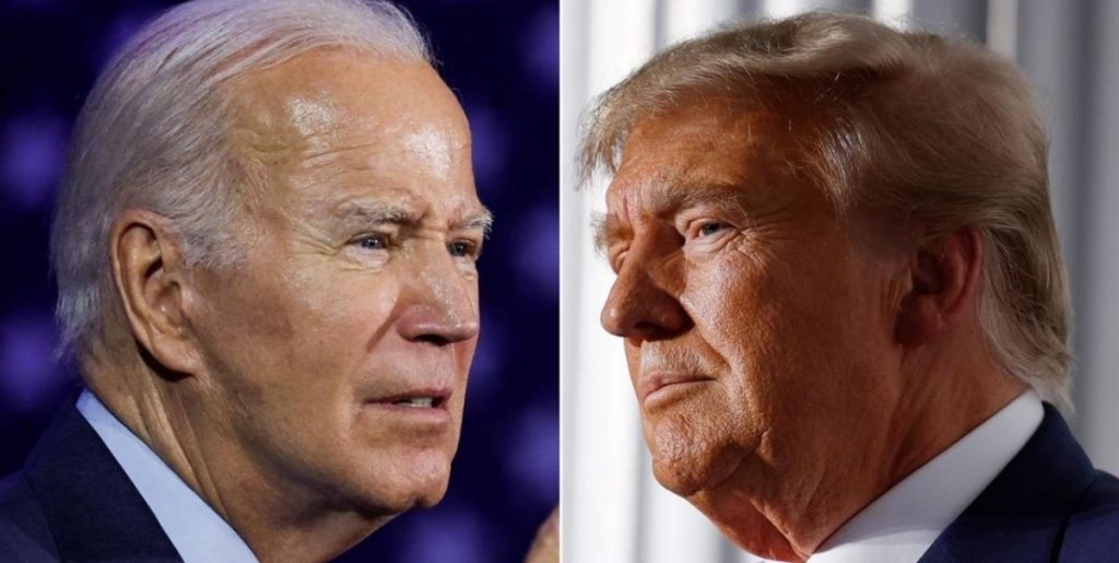 Joe Biden, Donald Trump