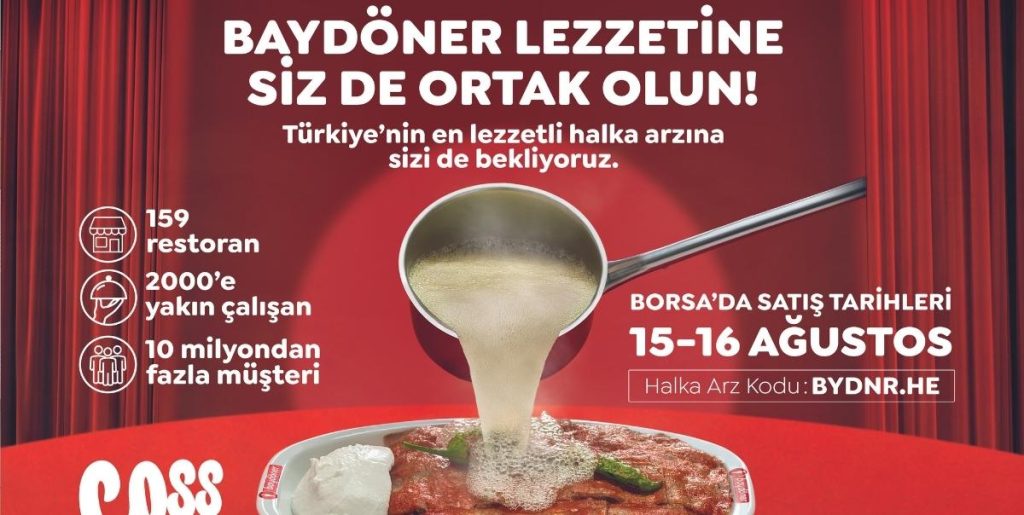 Baydöner, Halka Arz Ediyor!