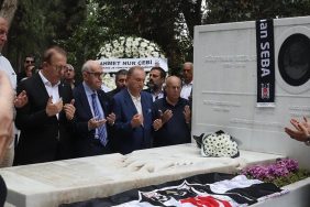 Süleyman Seba mezarlıkta anıldı