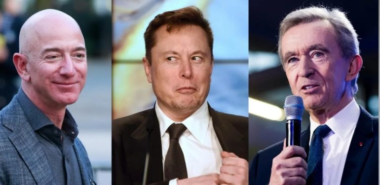 Dünyanın En Zengin Altı İsmi 1 Trilyon Dolara Yaklaştı 6 Jeff Bezos, Elon Musk