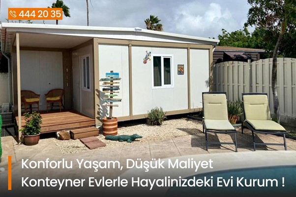Depremlerin Gölgesinde Güvenli Liman: Prefabrik Evler 2 Konteyner Ev