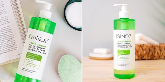 Sinoz’dan Yağlı ve Karma Ciltlere Özel Formül: Derinlemesine Temizlik ve Pürüzsüz Bir Cilt İçin Yüz Temizleme Jeli