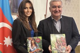 ASLIHAN KORUYAN SABANCI, AZARBEYCAN LONDRA BÜYÜKELÇİSİ ELİN SÜLEYMANOV