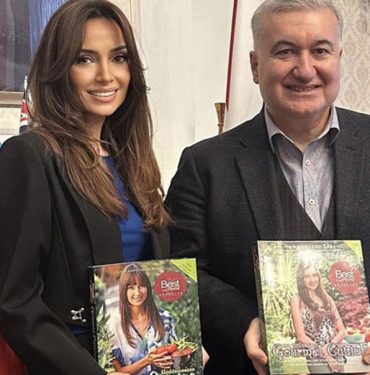 ASLIHAN KORUYAN SABANCI, AZARBEYCAN LONDRA BÜYÜKELÇİSİ ELİN SÜLEYMANOV