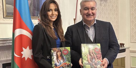 Aslıhan ve Demir Sabancı, Azerbaycan’da Londra Büyükelçisi İle Buluştu