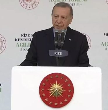 Rize Kentsel Dönüşüm Açılışında Erdoğan'dan Kritik Mesajlar 3 Recep Tayyip Erdoğan, Rize Kentsel Dönüşüm Açılışında