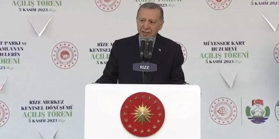 Rize Kentsel Dönüşüm Açılışında Erdoğan’dan Kritik Mesajlar