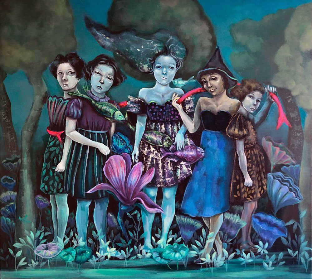 Simge Kalfaoğlu'nun Rüyarengi Sergisi Best Art Gallery'de Sanatseverlerle Buluşuyor 2 Rüyarengi sergisi