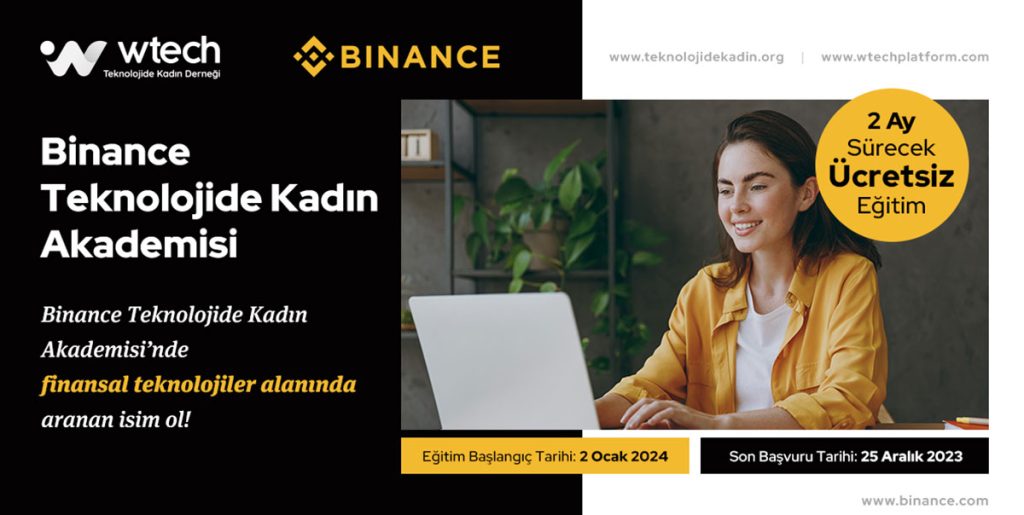 Binance Teknolojide Kadın Akademisi