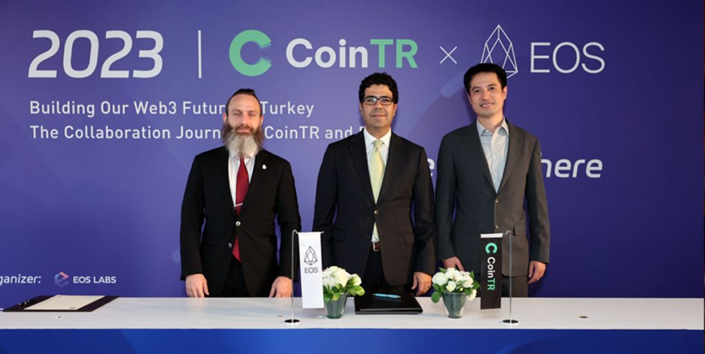 CoinTR ve EOS Network ortaklığı