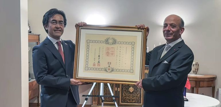 Japon Kültürünün Türkiye'deki Elçisi Muharrem Demirci'ye 'Altın Işıklar, Yükselen Güneş Nişanı' Verildi 6 Muharrem Demirci